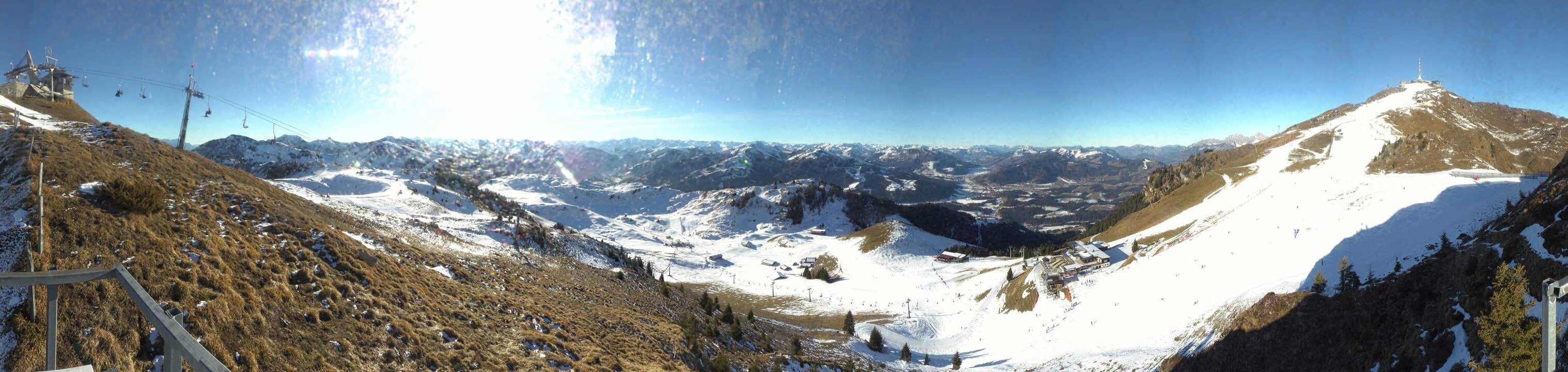 Archiv Foto Webcam Blick vom Kitzbüheler Hornköpfl