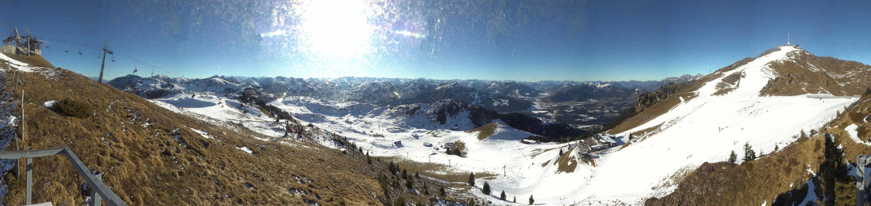 Archiv Foto Webcam Blick vom Kitzbüheler Hornköpfl