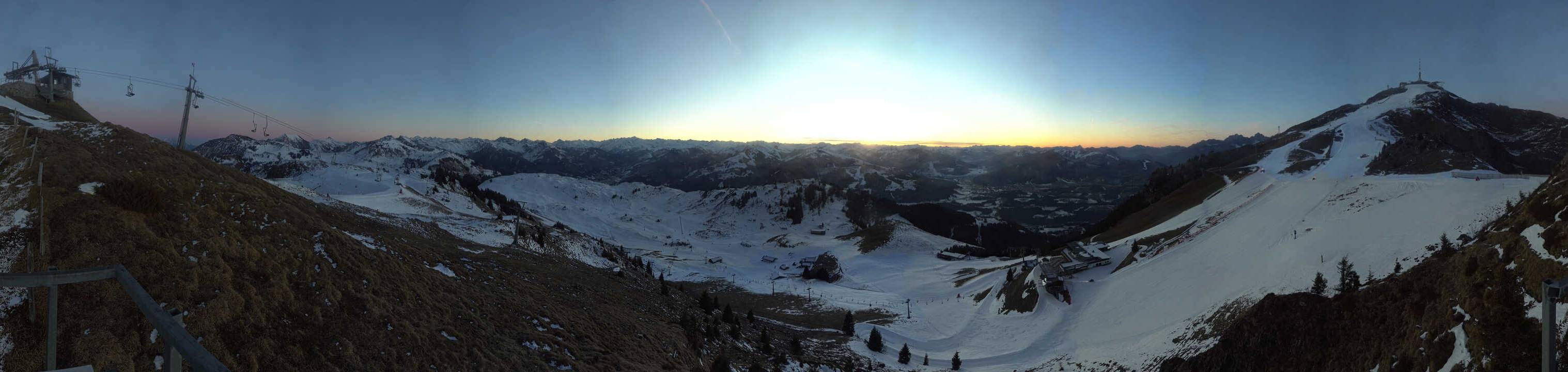 Archiv Foto Webcam Blick vom Kitzbüheler Hornköpfl