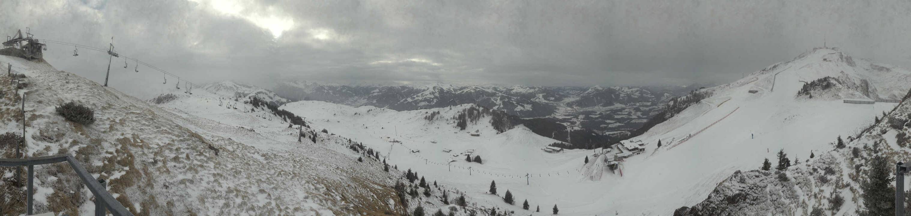 Archiv Foto Webcam Blick vom Kitzbüheler Hornköpfl
