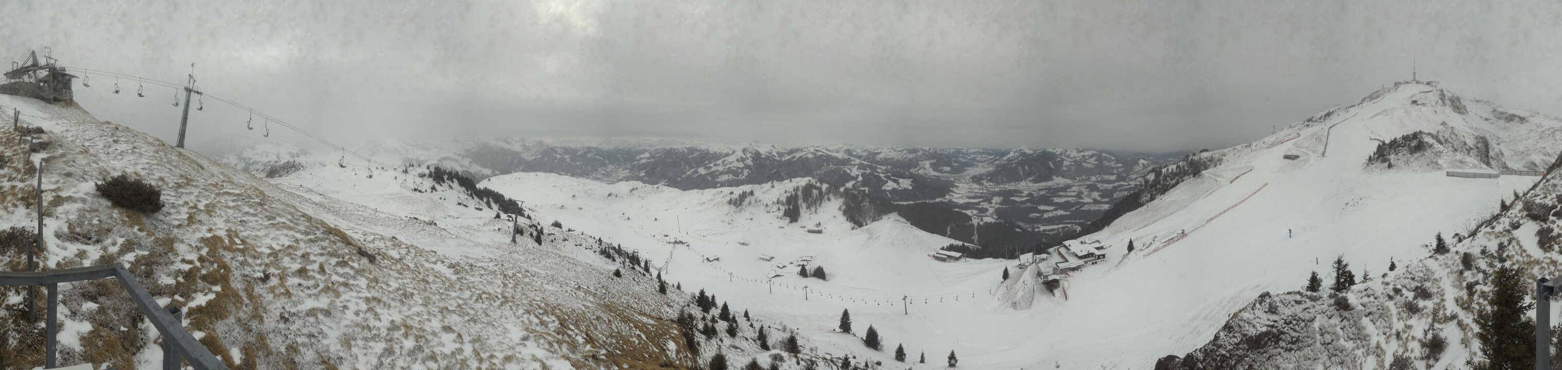 Archived image Webcam Kitzbüheler Hornköpfl - Tyrol
