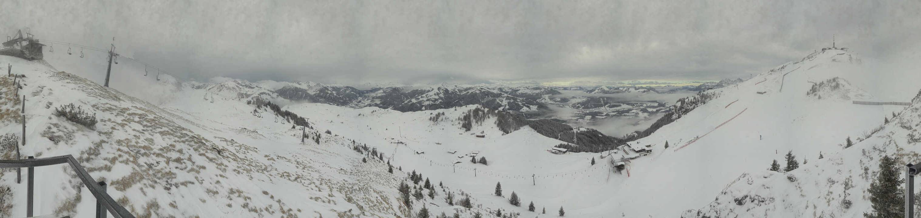 Archiv Foto Webcam Blick vom Kitzbüheler Hornköpfl