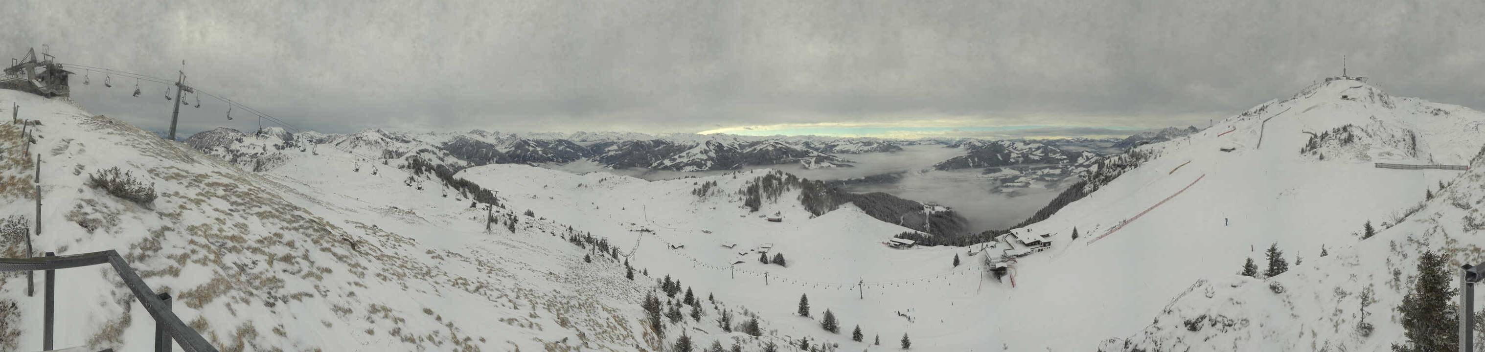 Archiv Foto Webcam Blick vom Kitzbüheler Hornköpfl