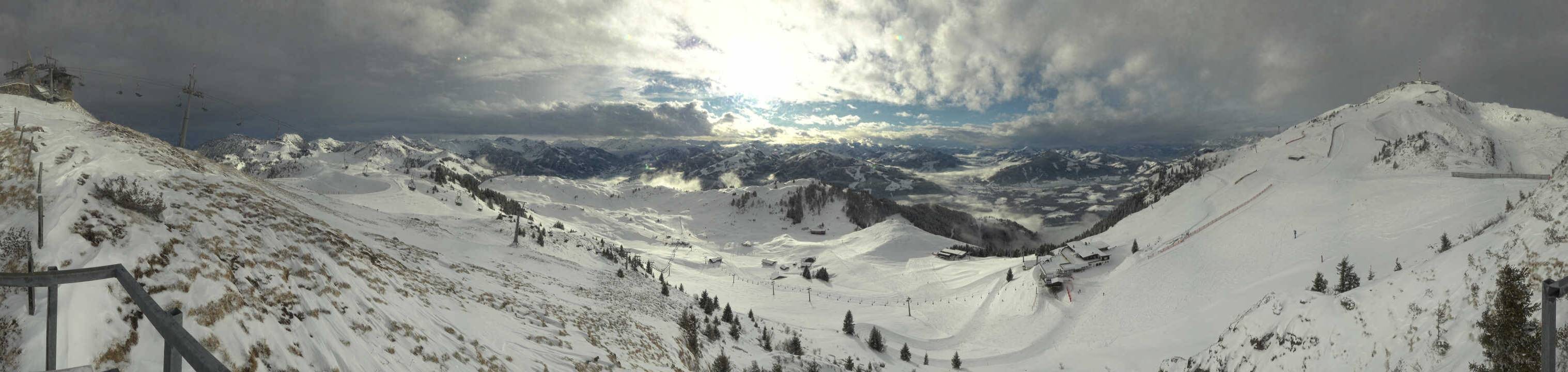 Archiv Foto Webcam Blick vom Kitzbüheler Hornköpfl
