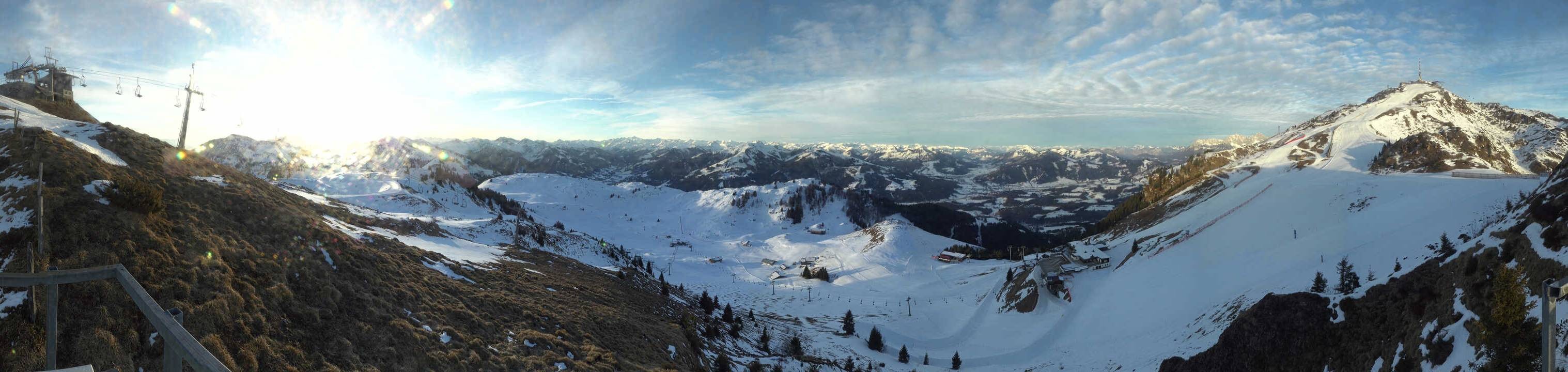 Archiv Foto Webcam Blick vom Kitzbüheler Hornköpfl