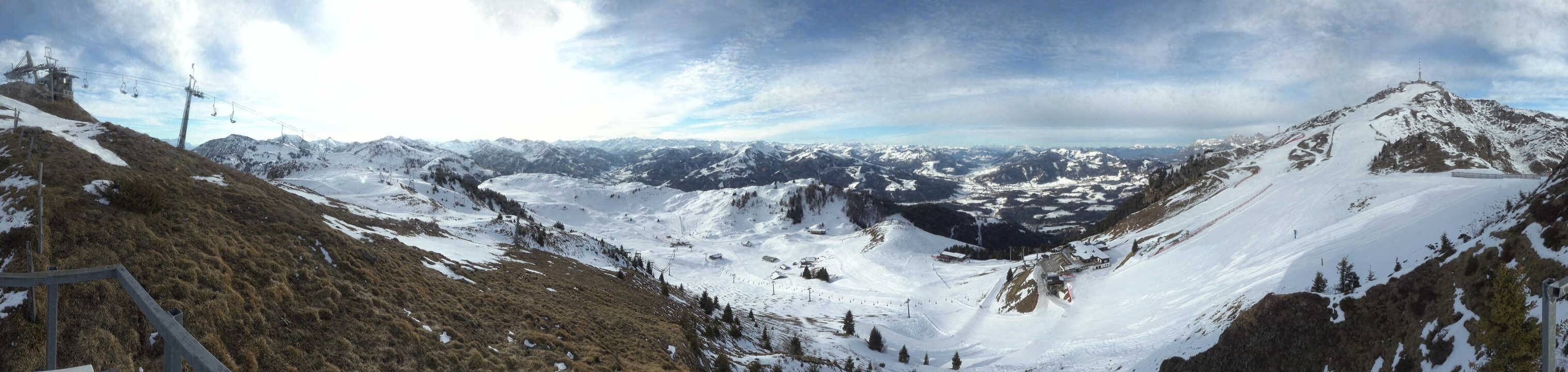 Archiv Foto Webcam Blick vom Kitzbüheler Hornköpfl