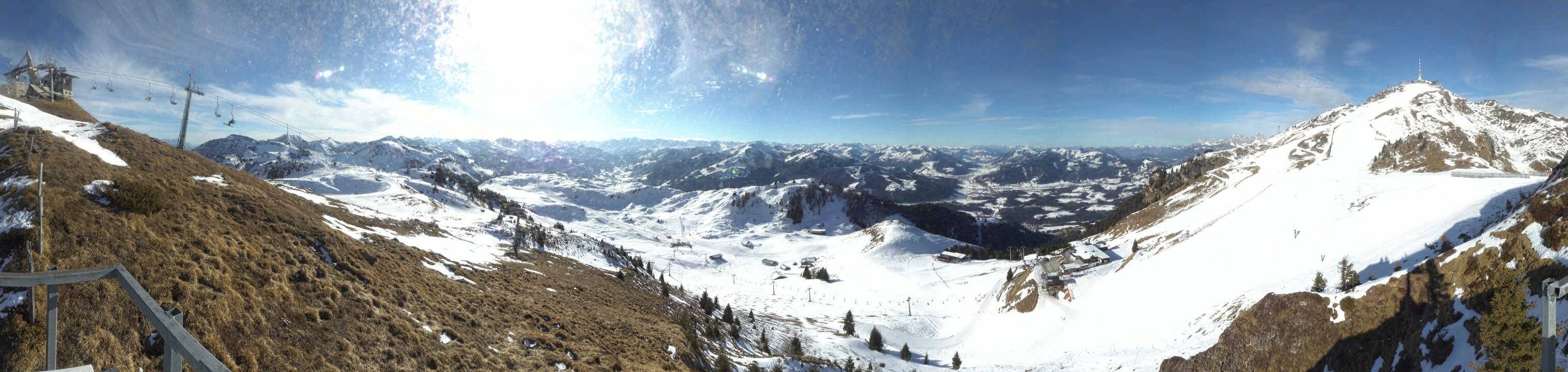 Archiv Foto Webcam Blick vom Kitzbüheler Hornköpfl