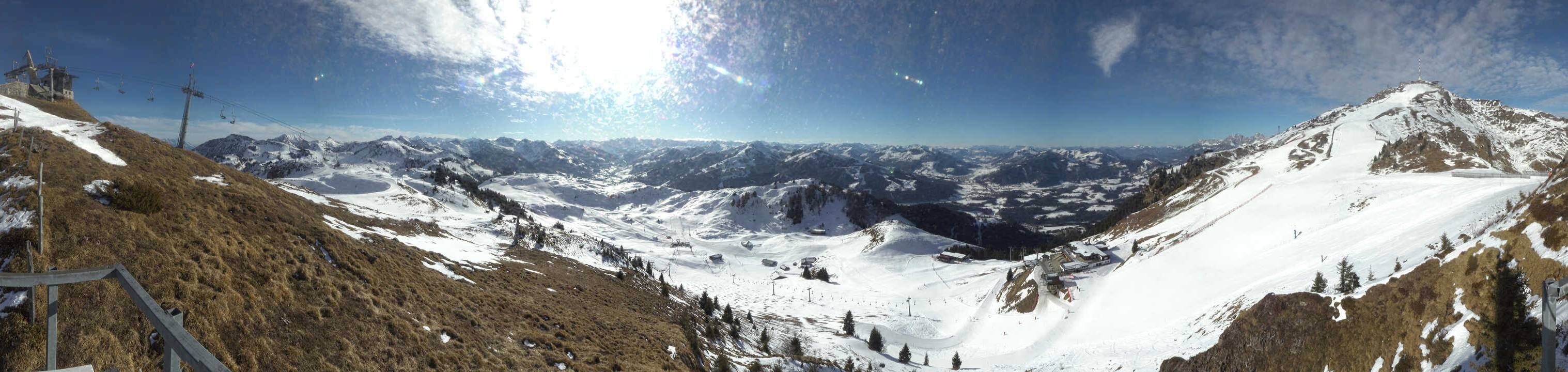 Archiv Foto Webcam Blick vom Kitzbüheler Hornköpfl