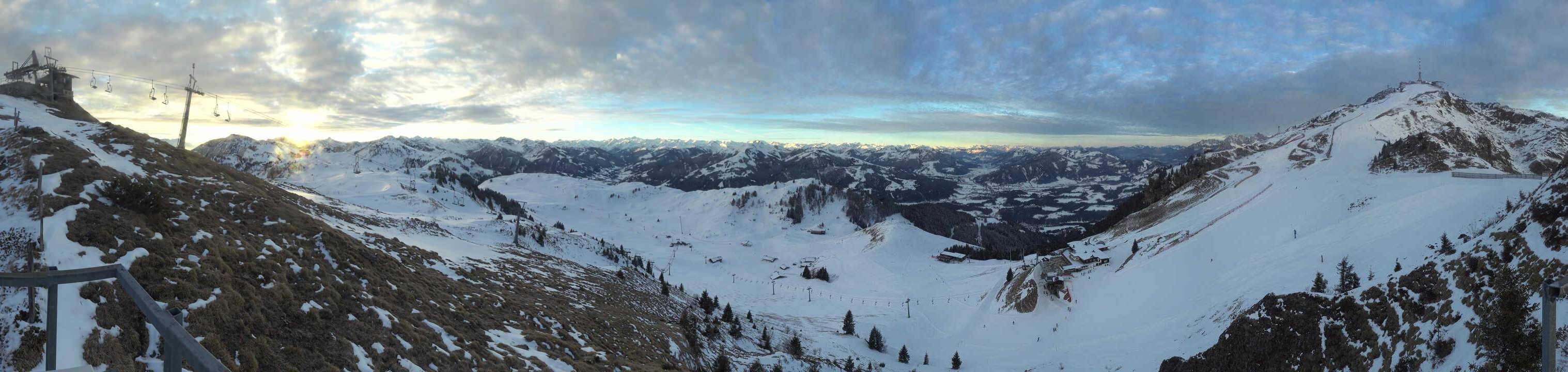 Archiv Foto Webcam Blick vom Kitzbüheler Hornköpfl