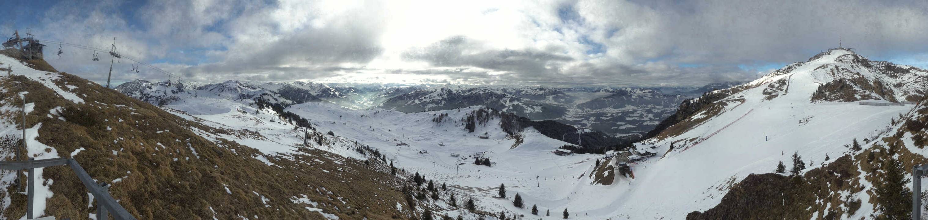 Archiv Foto Webcam Blick vom Kitzbüheler Hornköpfl