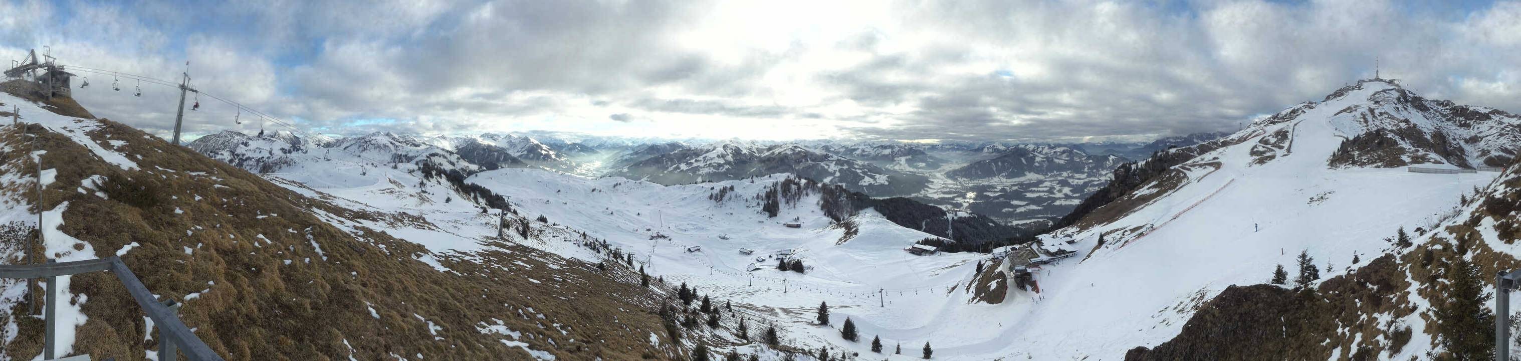 Archiv Foto Webcam Blick vom Kitzbüheler Hornköpfl