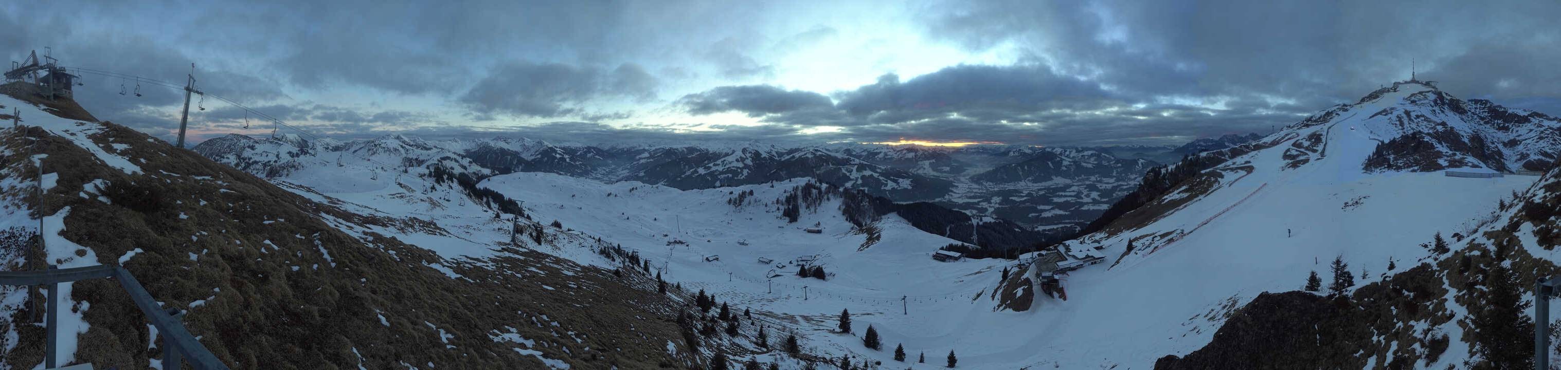 Archiv Foto Webcam Blick vom Kitzbüheler Hornköpfl