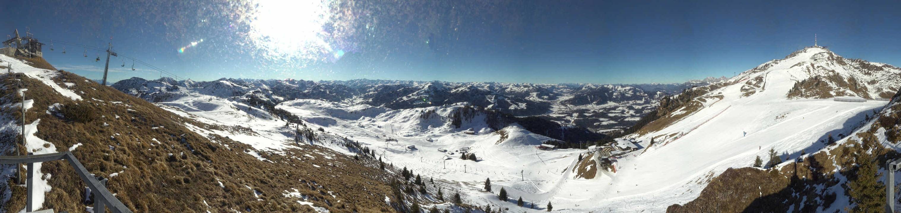Archiv Foto Webcam Blick vom Kitzbüheler Hornköpfl