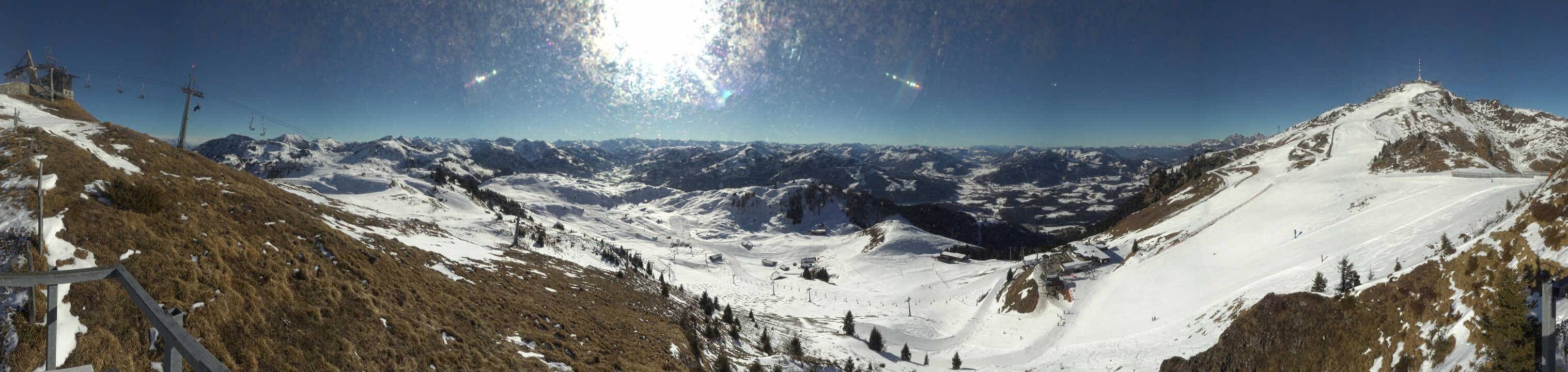 Archiv Foto Webcam Blick vom Kitzbüheler Hornköpfl