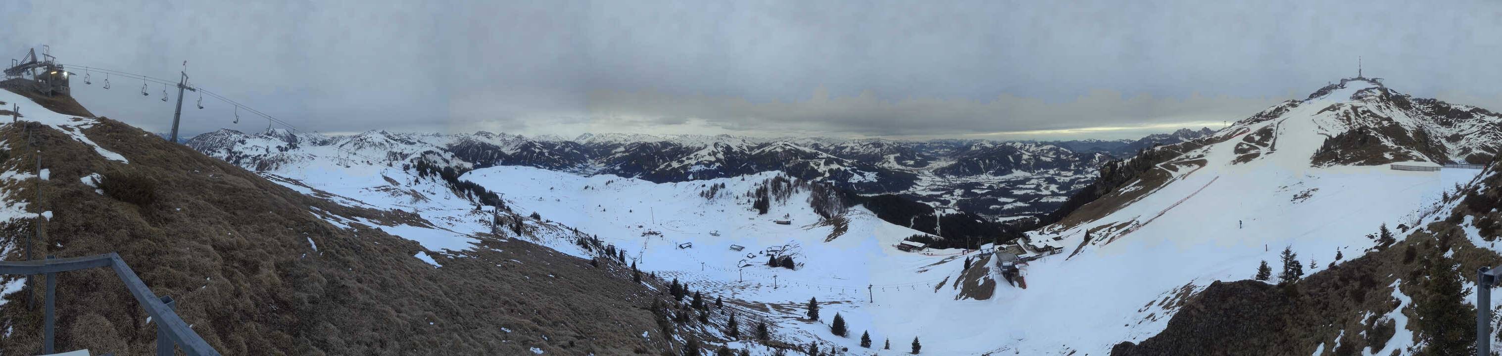 Archiv Foto Webcam Blick vom Kitzbüheler Hornköpfl