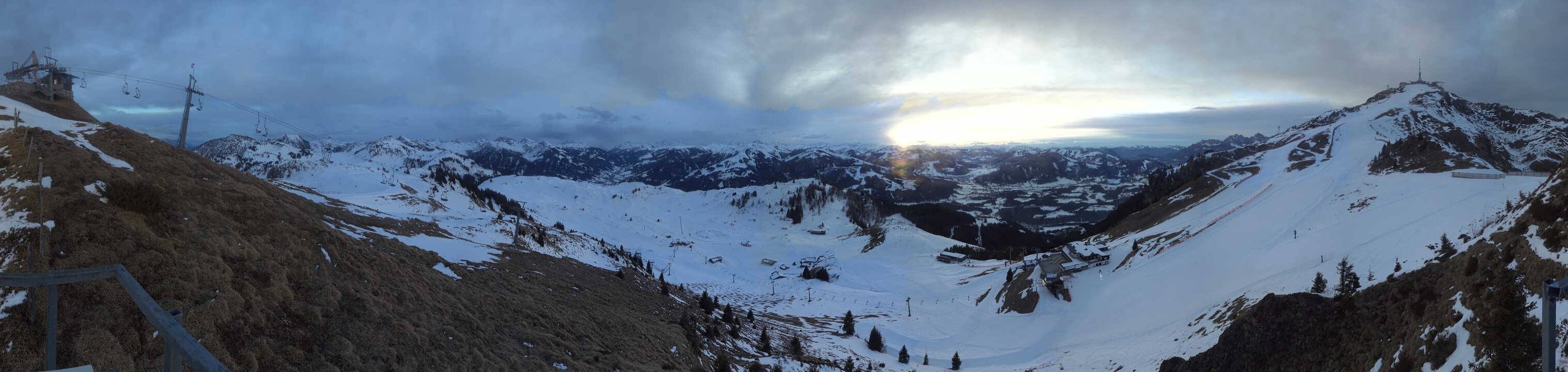 Archiv Foto Webcam Blick vom Kitzbüheler Hornköpfl