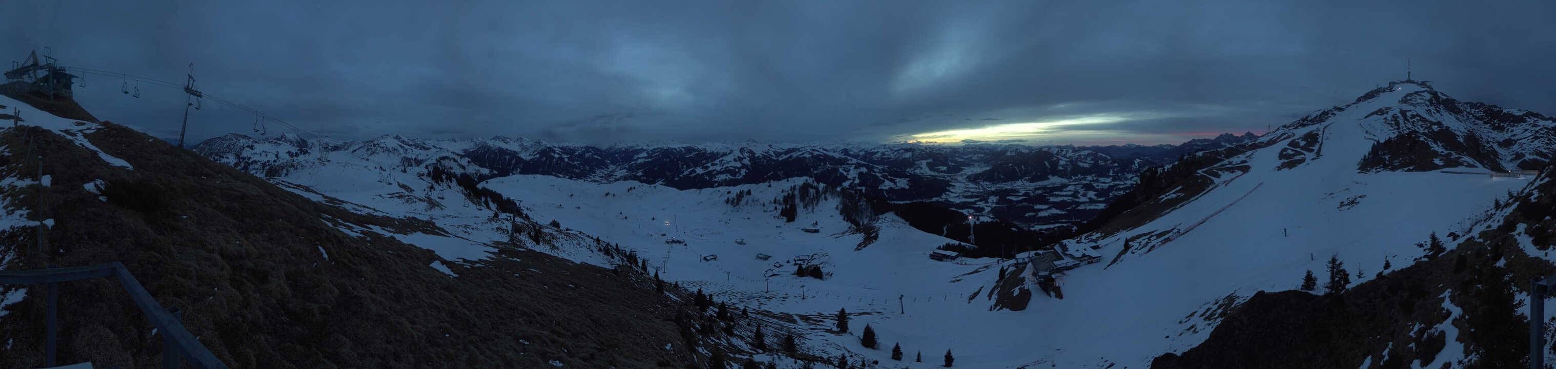 Archiv Foto Webcam Blick vom Kitzbüheler Hornköpfl