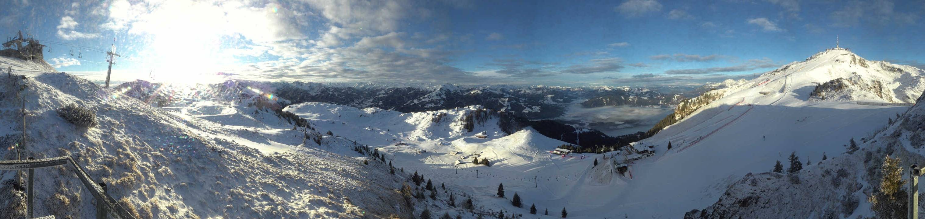 Archiv Foto Webcam Blick vom Kitzbüheler Hornköpfl