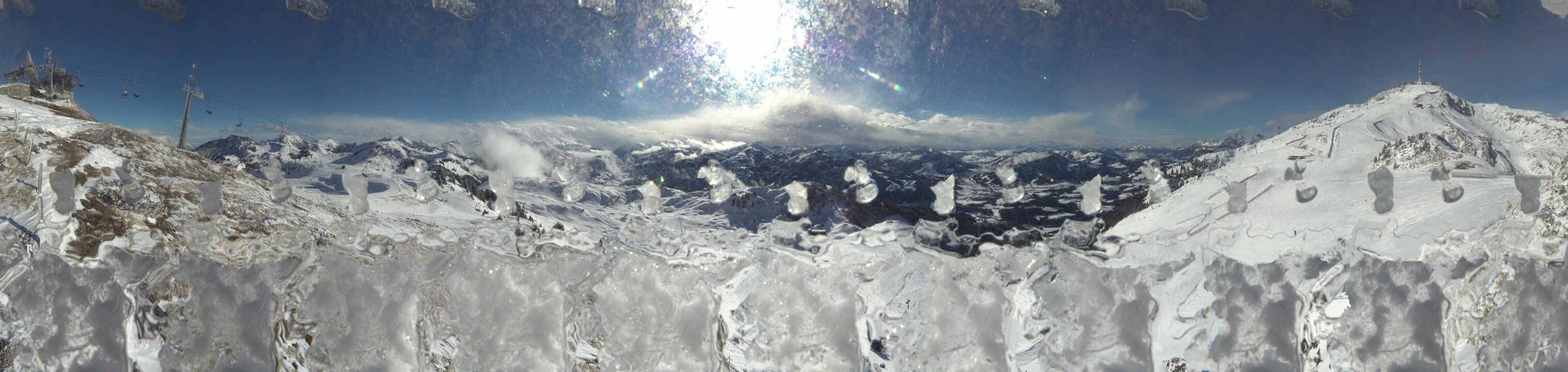 Archiv Foto Webcam Blick vom Kitzbüheler Hornköpfl
