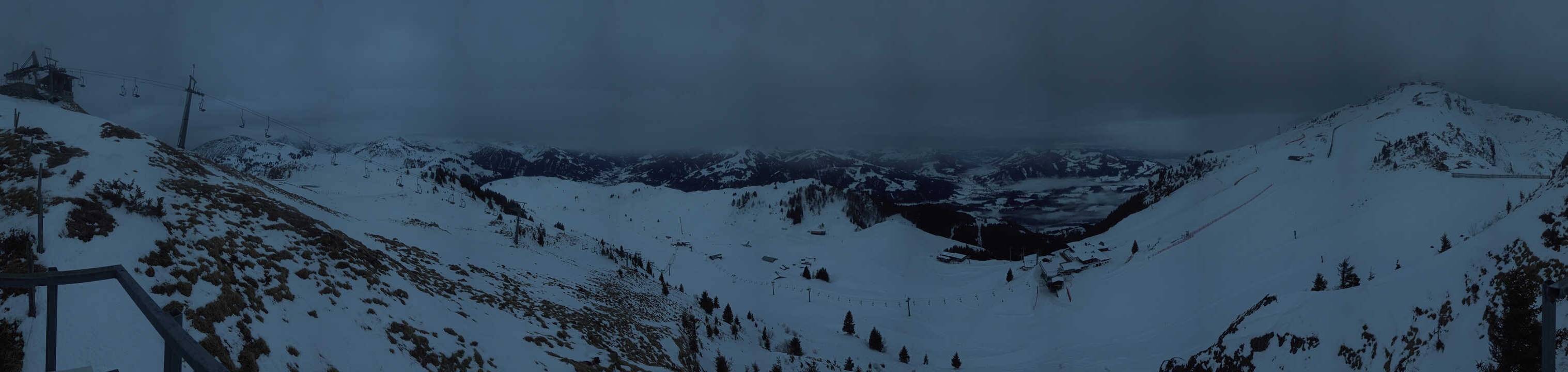 Archived image Webcam Kitzbüheler Hornköpfl - Tyrol
