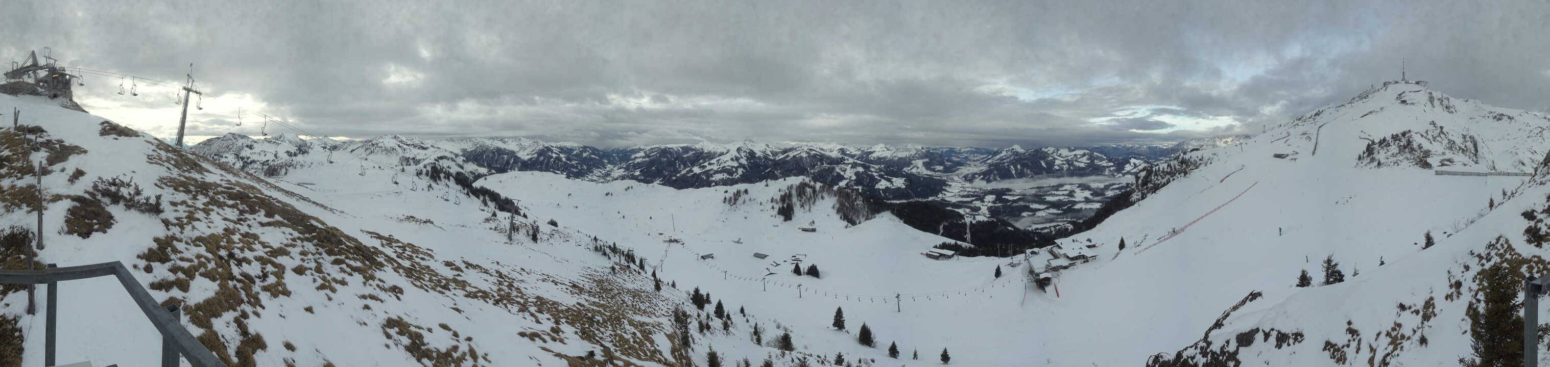 Archived image Webcam Kitzbüheler Hornköpfl - Tyrol