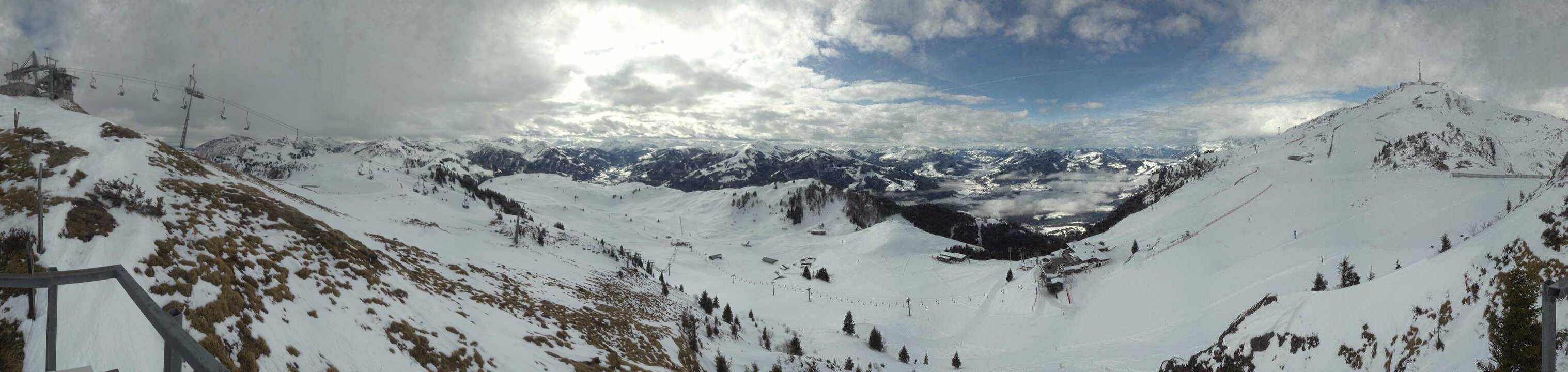 Archived image Webcam Kitzbüheler Hornköpfl - Tyrol