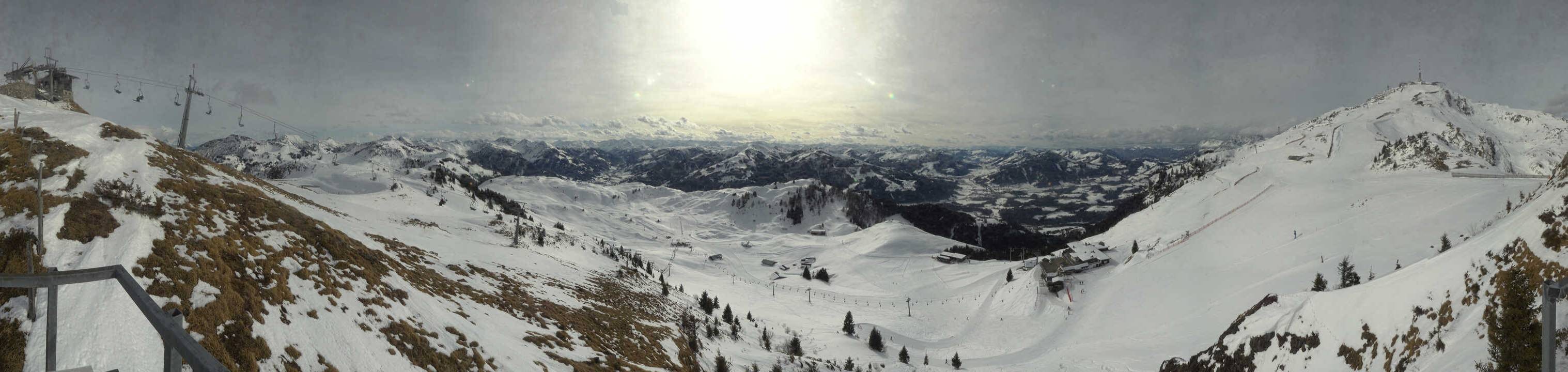 Archived image Webcam Kitzbüheler Hornköpfl - Tyrol