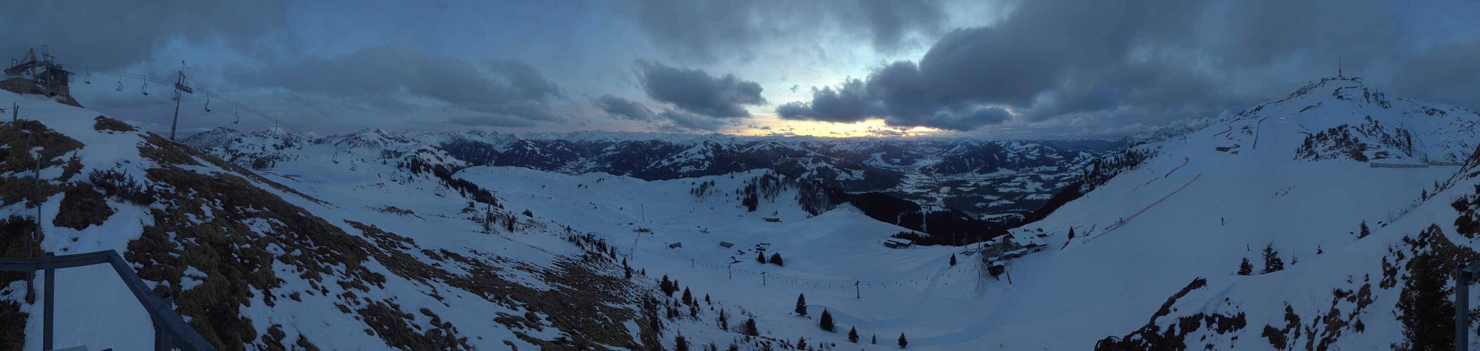 Archiv Foto Webcam Blick vom Kitzbüheler Hornköpfl