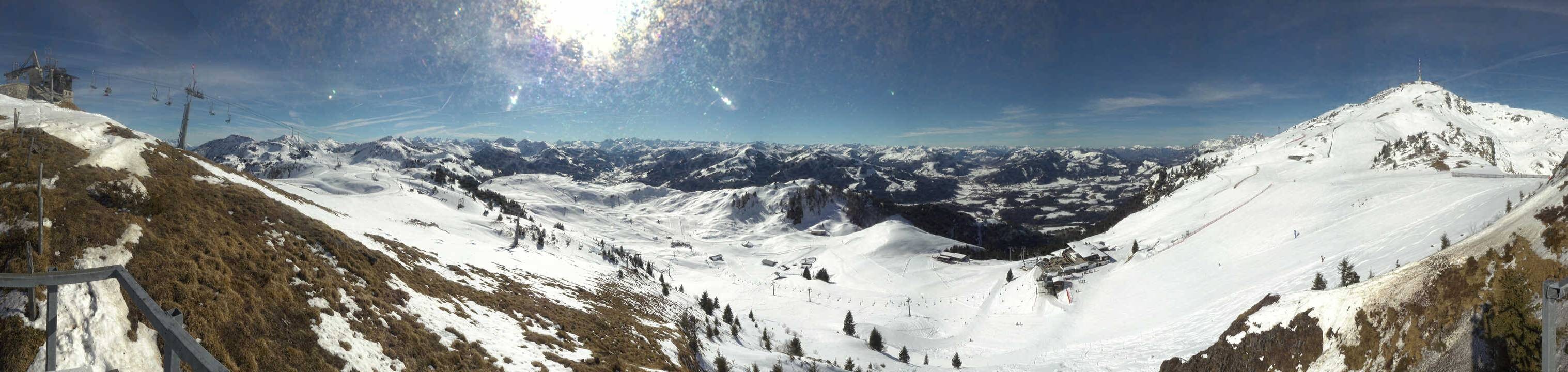 Archived image Webcam Kitzbüheler Hornköpfl - Tyrol