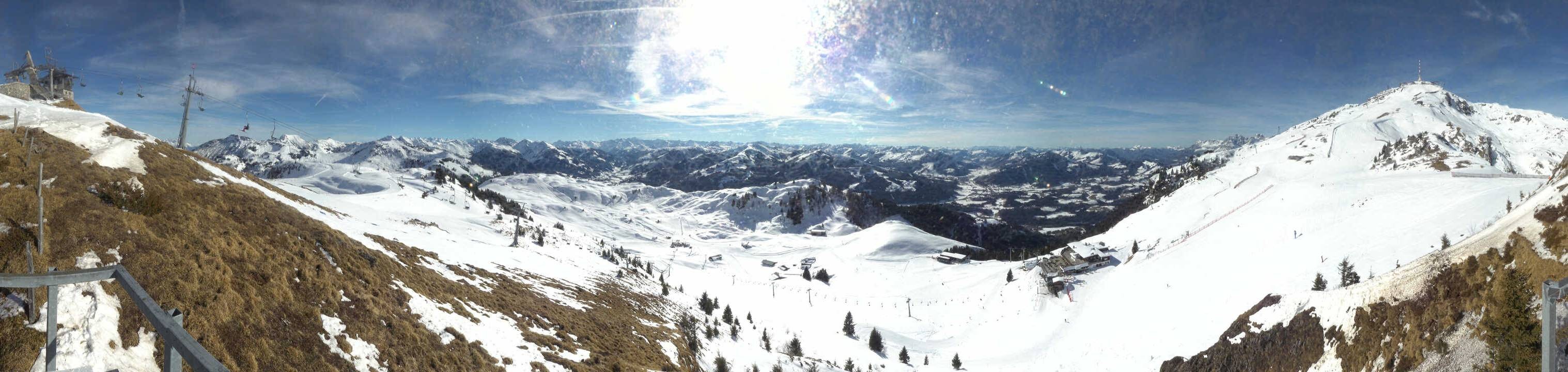 Archived image Webcam Kitzbüheler Hornköpfl - Tyrol