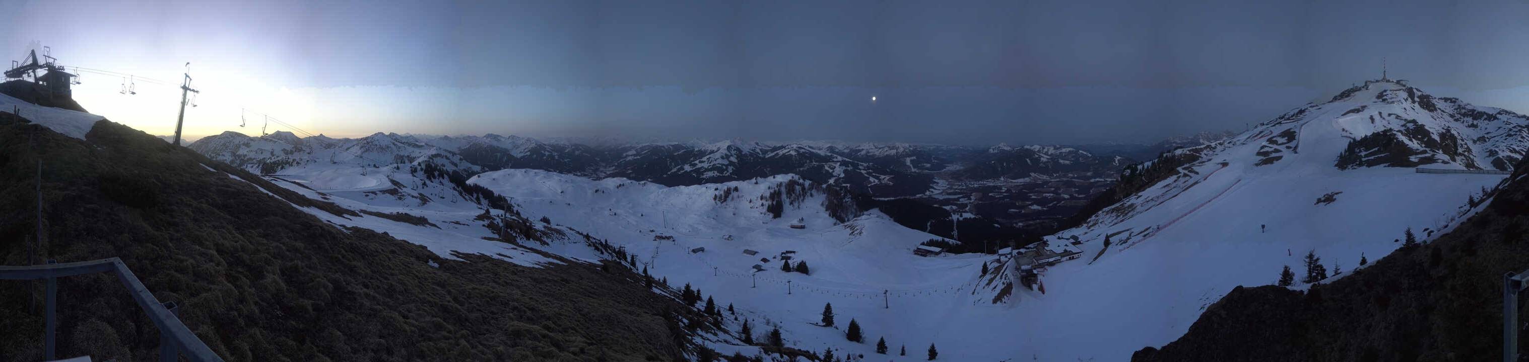 Archiv Foto Webcam Blick vom Kitzbüheler Hornköpfl