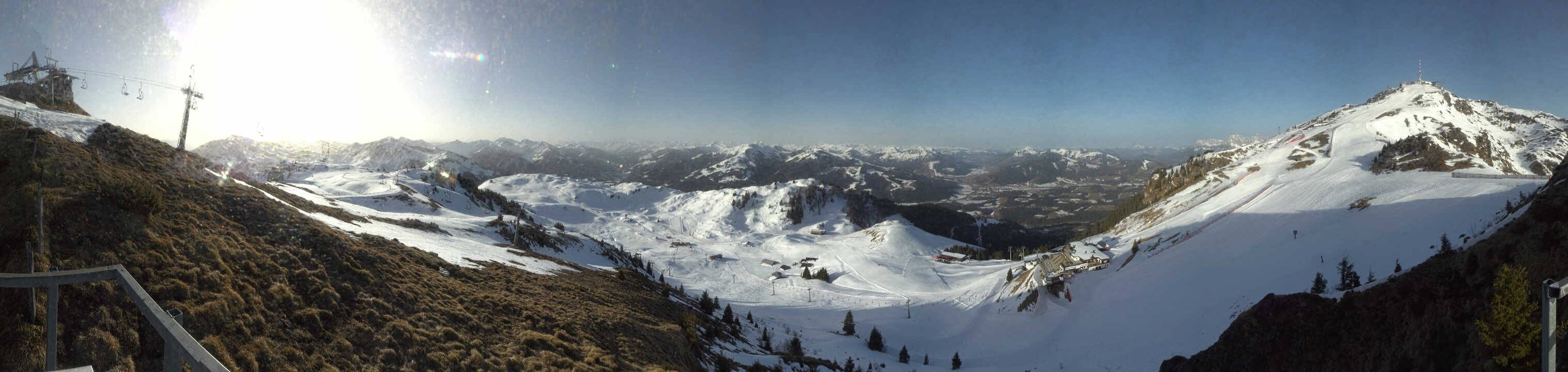 Archiv Foto Webcam Blick vom Kitzbüheler Hornköpfl