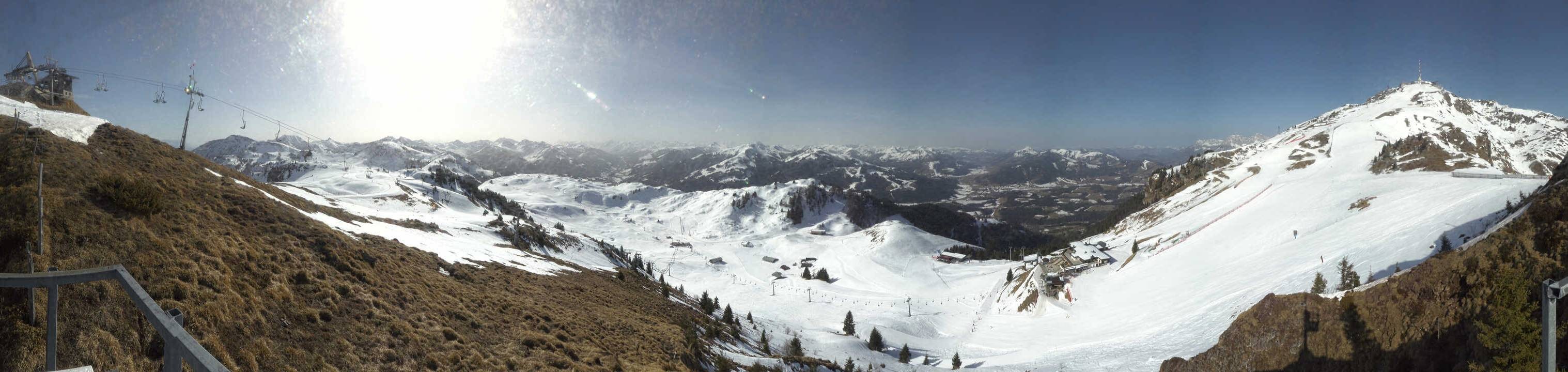 Archiv Foto Webcam Blick vom Kitzbüheler Hornköpfl