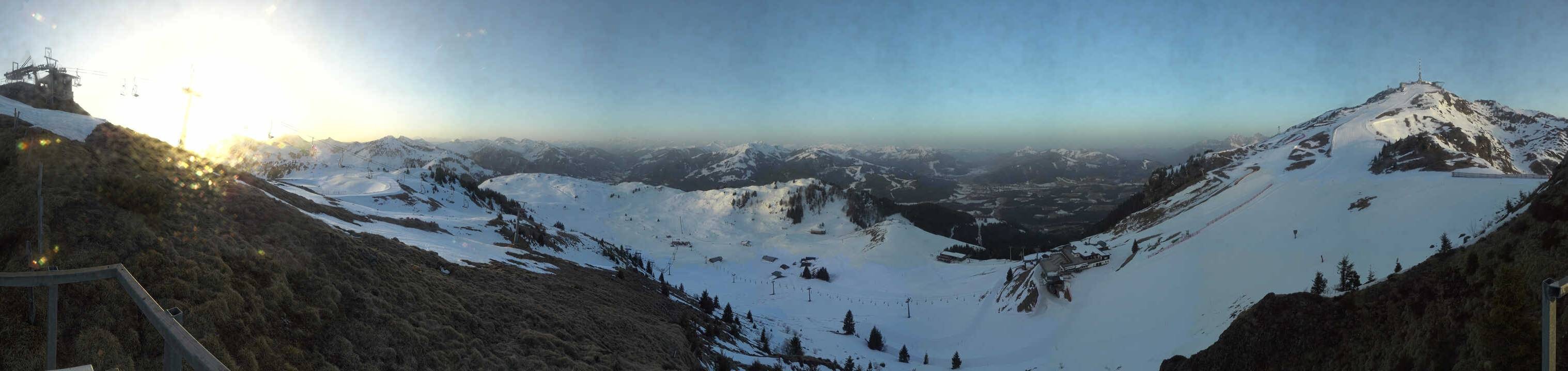 Archiv Foto Webcam Blick vom Kitzbüheler Hornköpfl