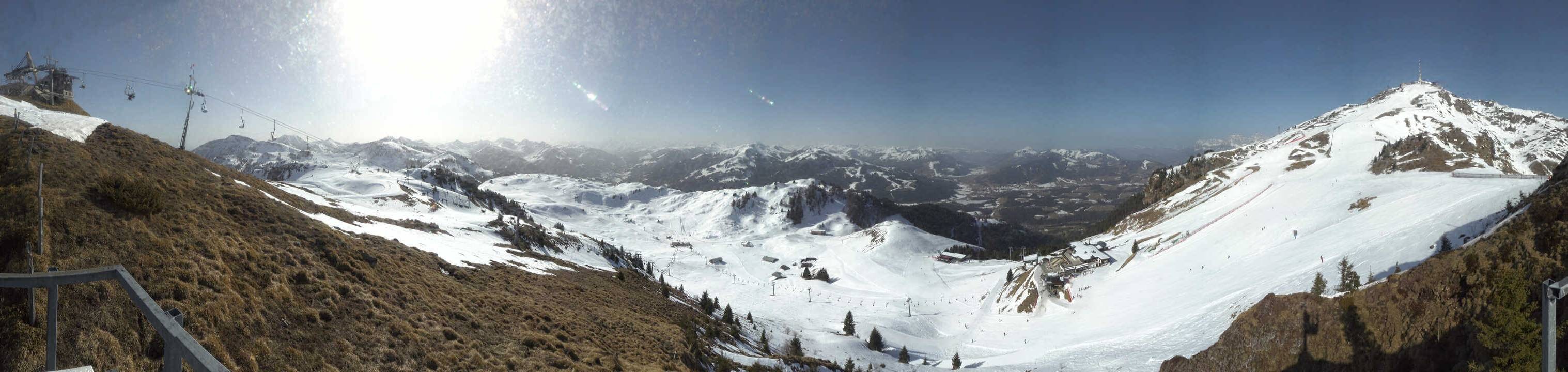 Archiv Foto Webcam Blick vom Kitzbüheler Hornköpfl