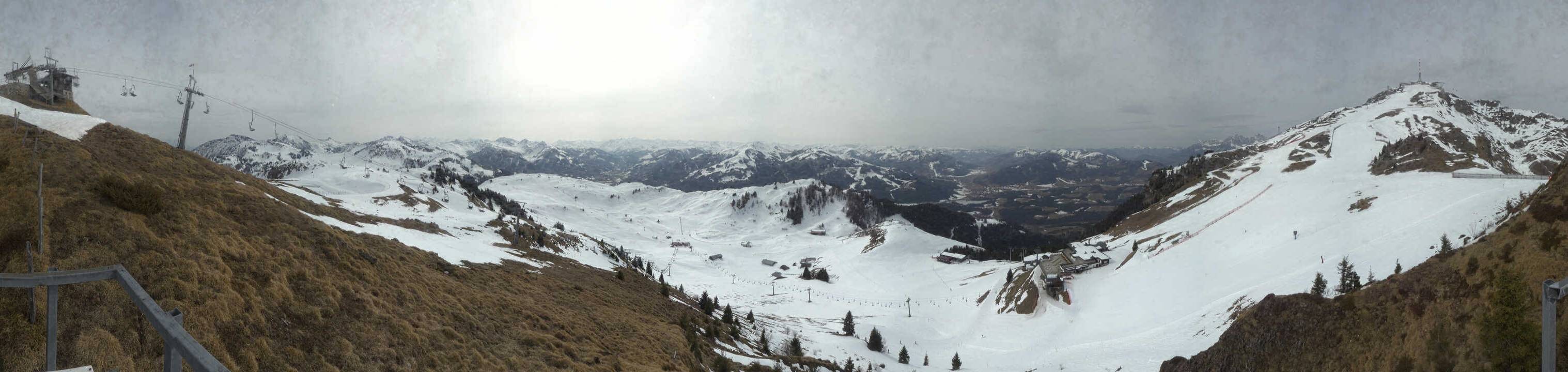 Archived image Webcam Kitzbüheler Hornköpfl - Tyrol