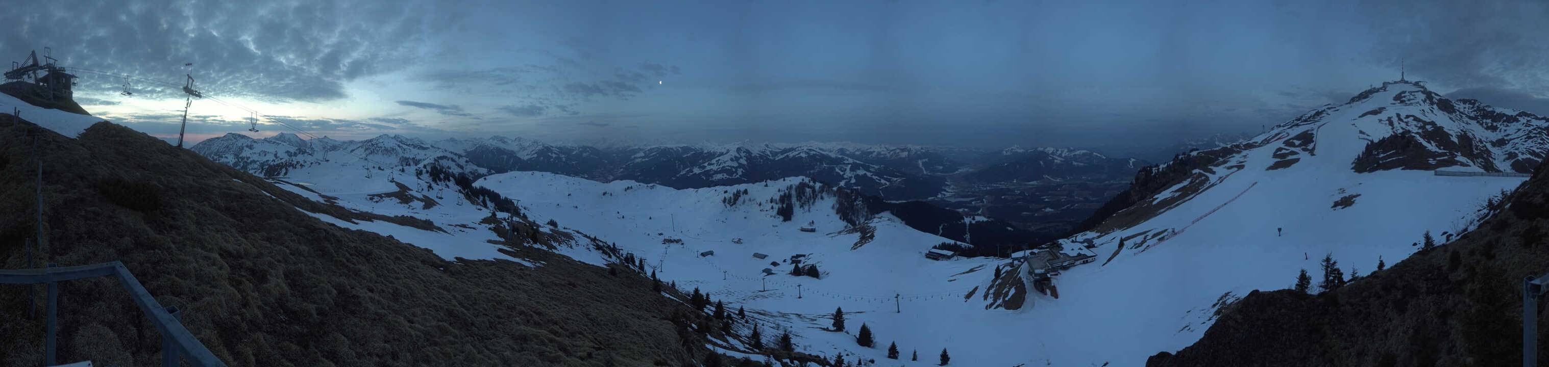 Archiv Foto Webcam Blick vom Kitzbüheler Hornköpfl