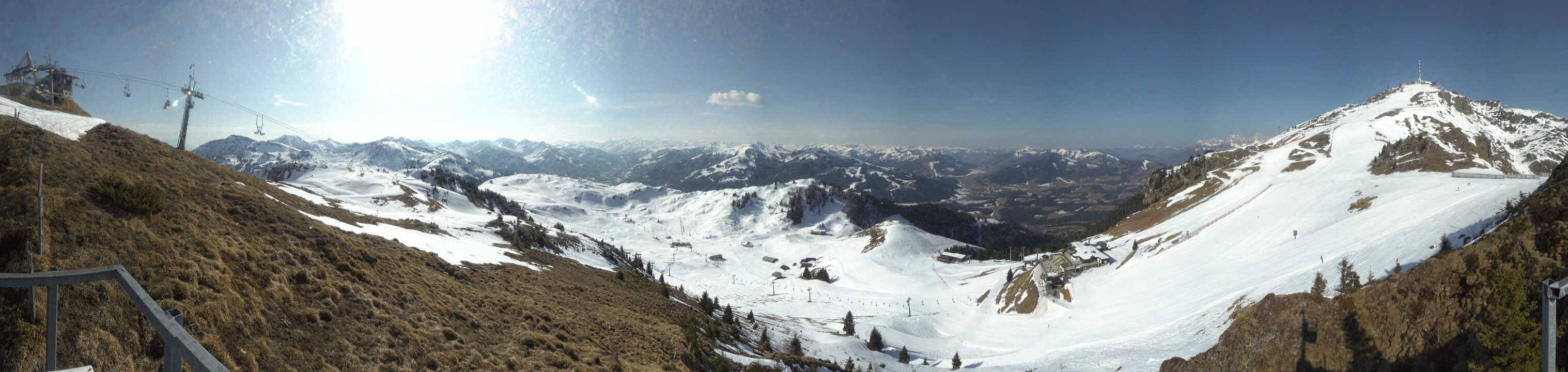 Archiv Foto Webcam Blick vom Kitzbüheler Hornköpfl