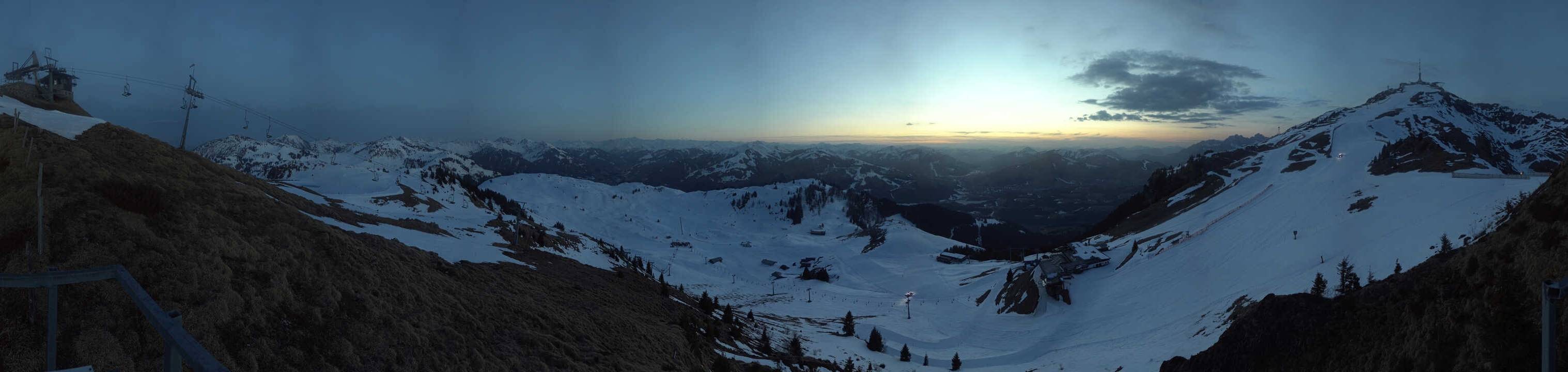 Archiv Foto Webcam Blick vom Kitzbüheler Hornköpfl