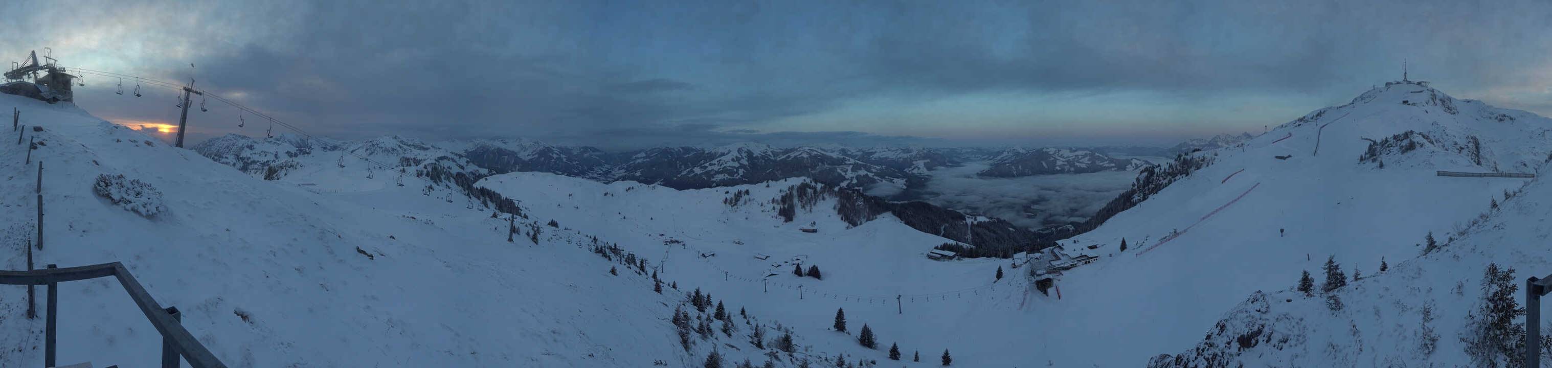 Archiv Foto Webcam Blick vom Kitzbüheler Hornköpfl