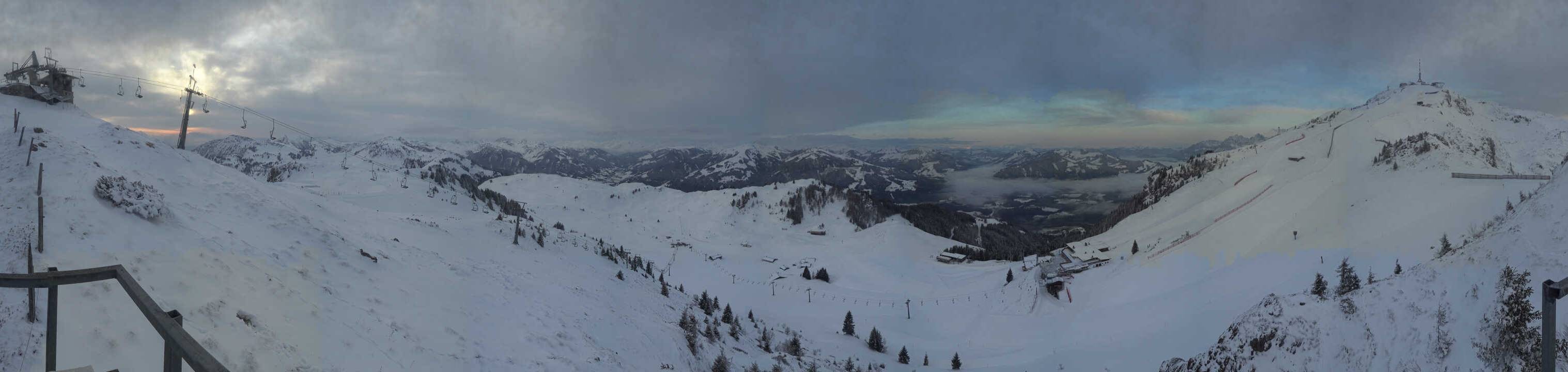 Archiv Foto Webcam Blick vom Kitzbüheler Hornköpfl