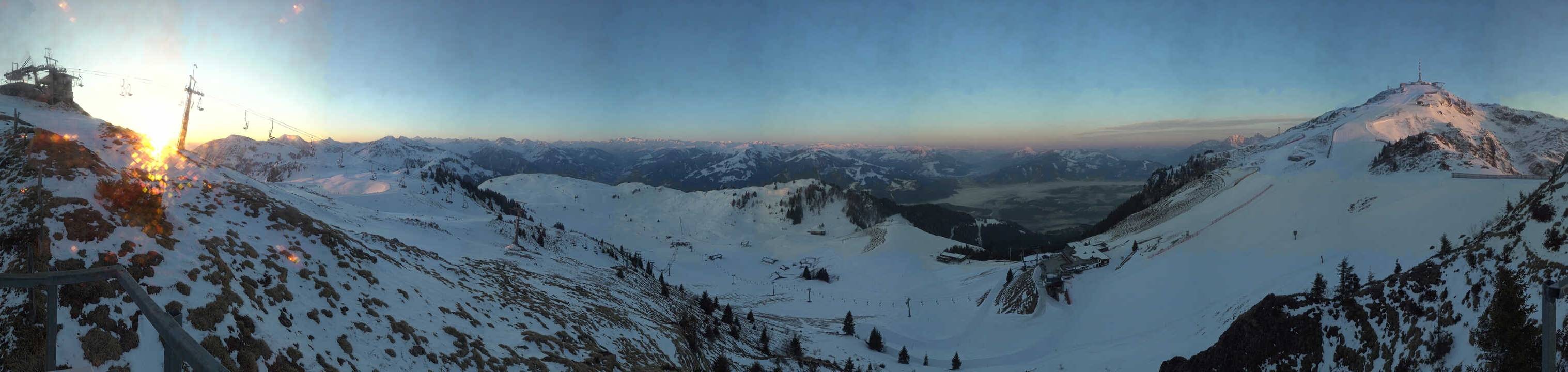 Archiv Foto Webcam Blick vom Kitzbüheler Hornköpfl