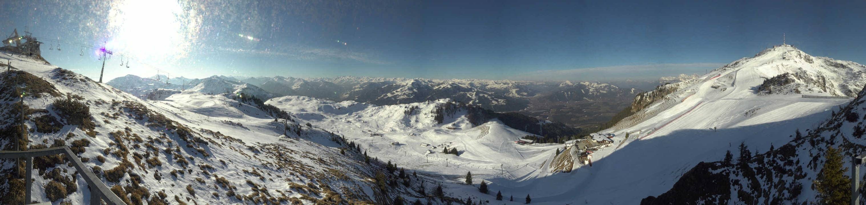 Archiv Foto Webcam Blick vom Kitzbüheler Hornköpfl