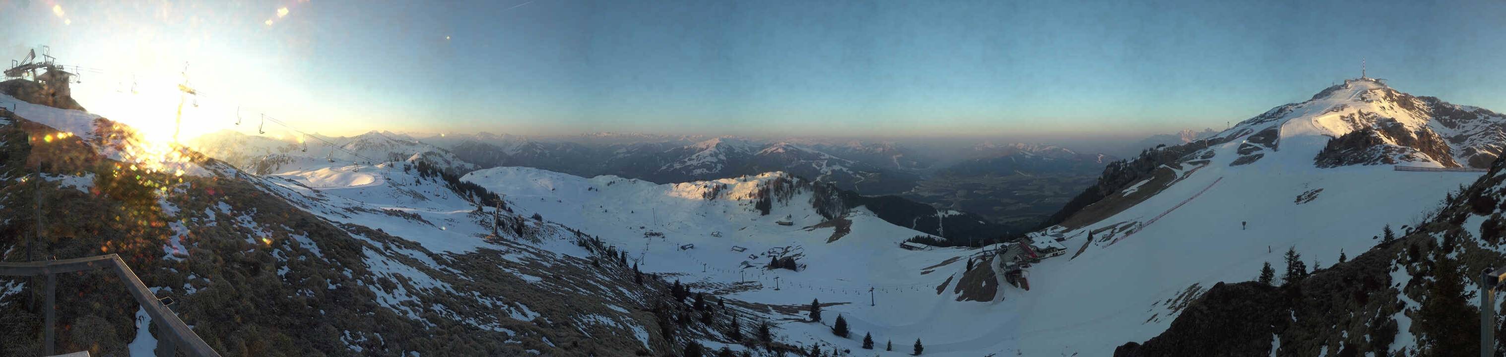 Archiv Foto Webcam Blick vom Kitzbüheler Hornköpfl
