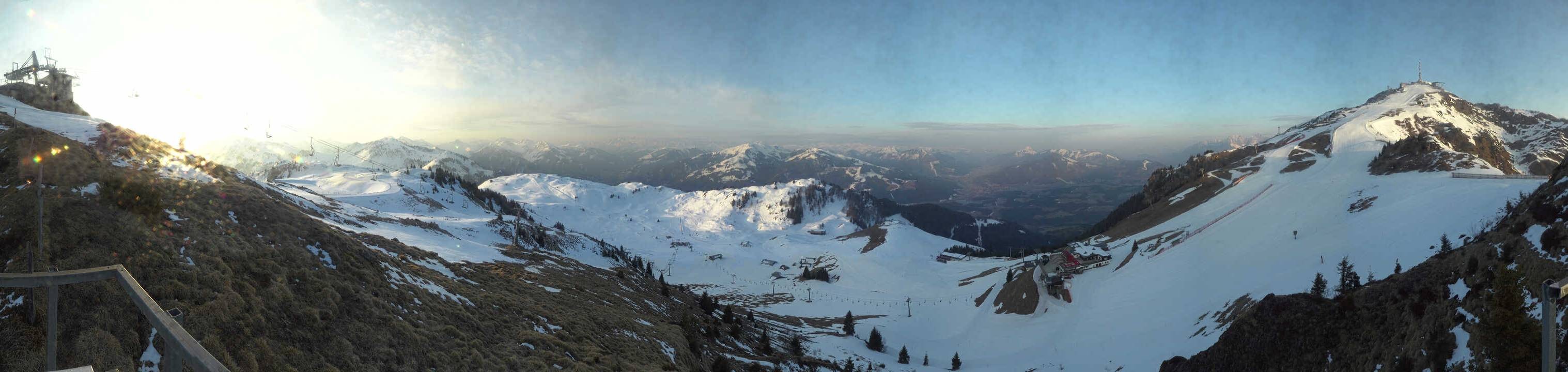 Archived image Webcam Kitzbüheler Hornköpfl - Tyrol