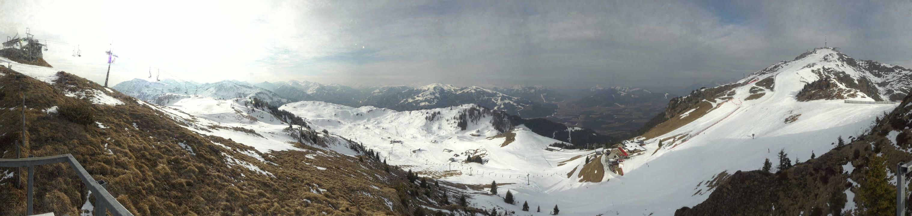 Archived image Webcam Kitzbüheler Hornköpfl - Tyrol