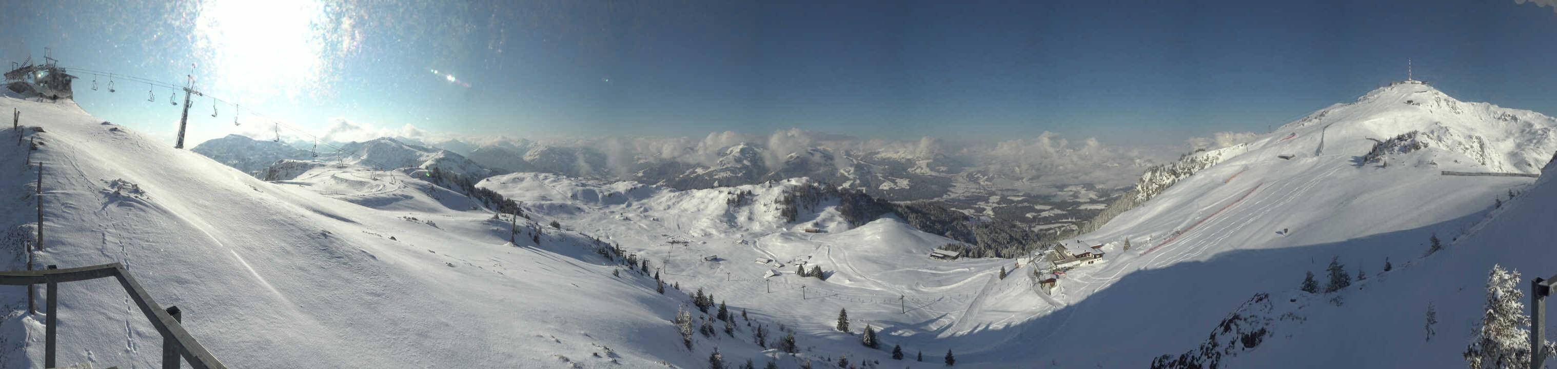 Archiv Foto Webcam Blick vom Kitzbüheler Hornköpfl