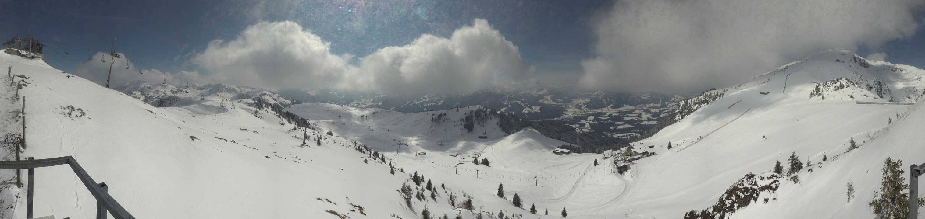 Archived image Webcam Kitzbüheler Hornköpfl - Tyrol