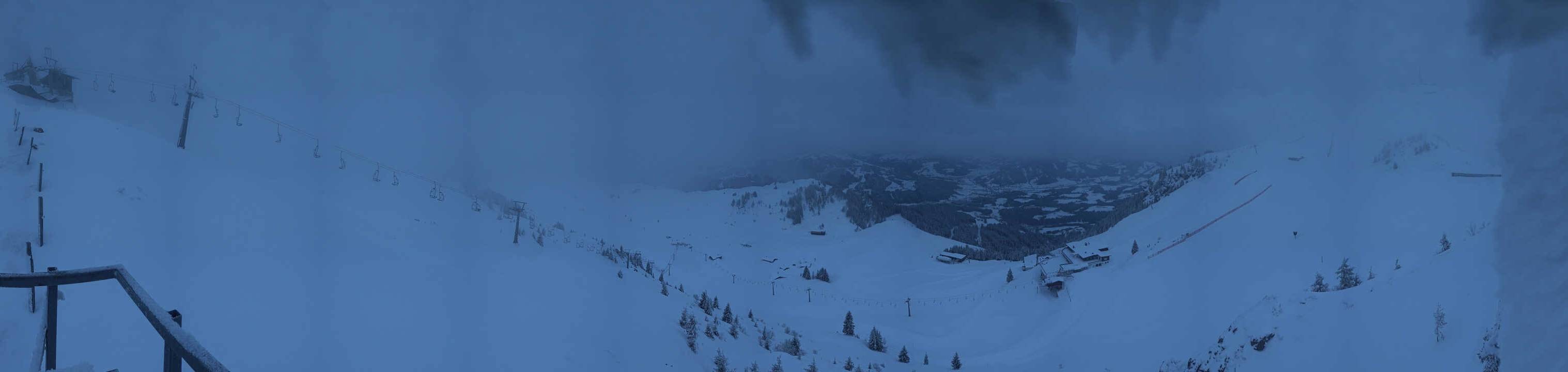 Archived image Webcam Kitzbüheler Hornköpfl - Tyrol