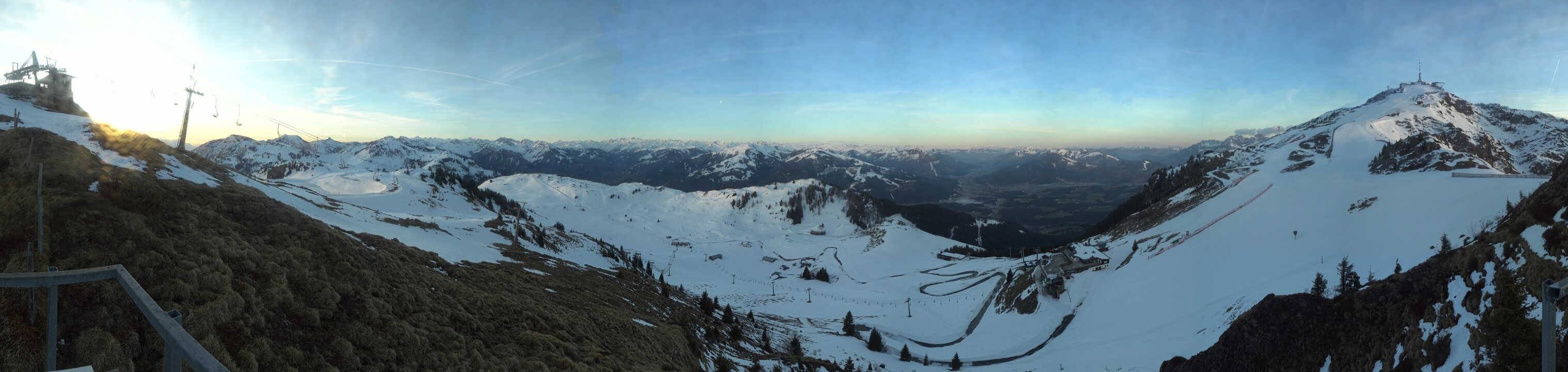 Archiv Foto Webcam Blick vom Kitzbüheler Hornköpfl